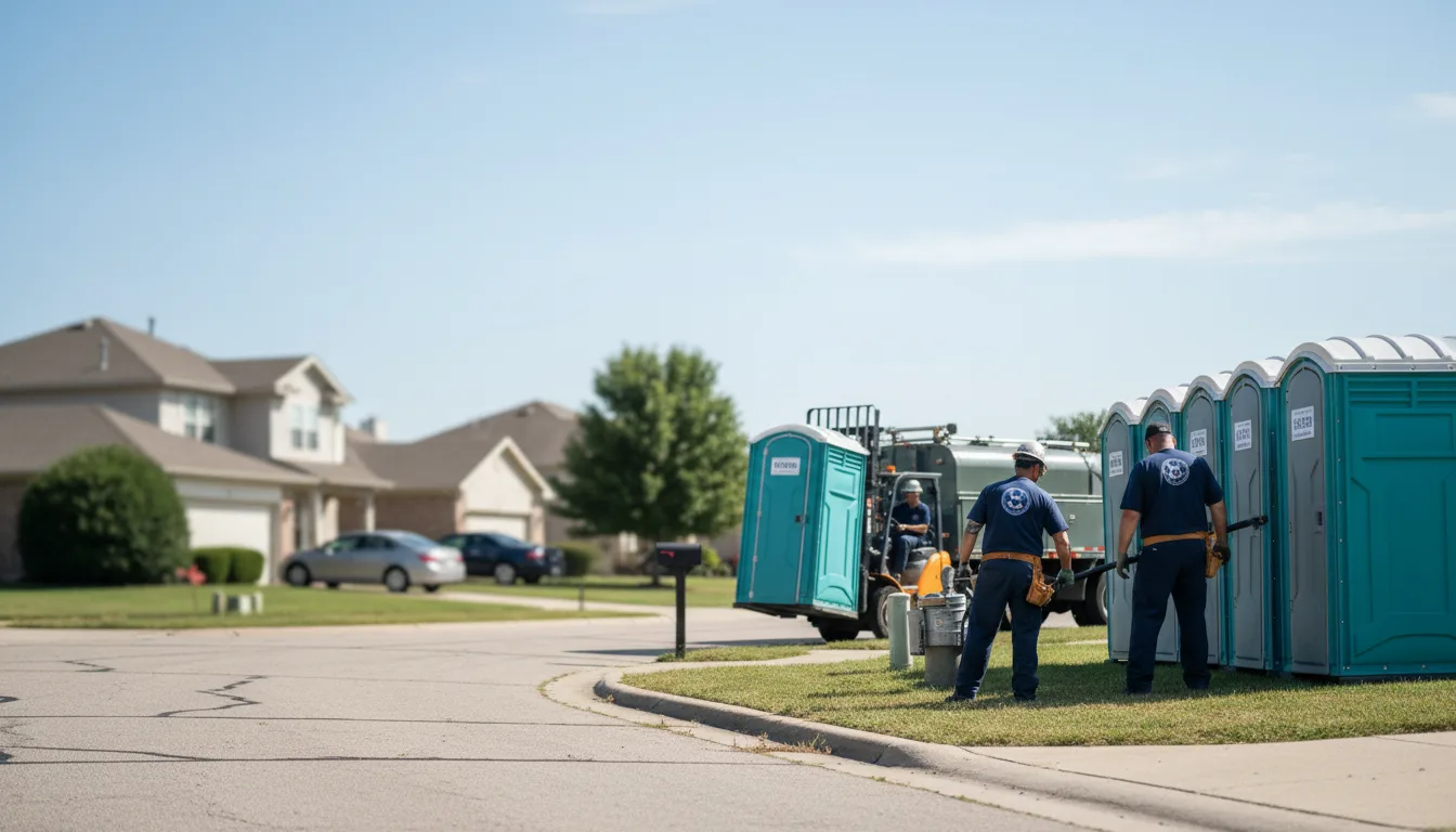 Porta Potty Rental in West Milton, OH near me